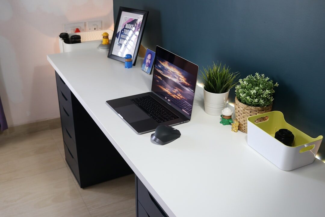 Bureau de presse moderne